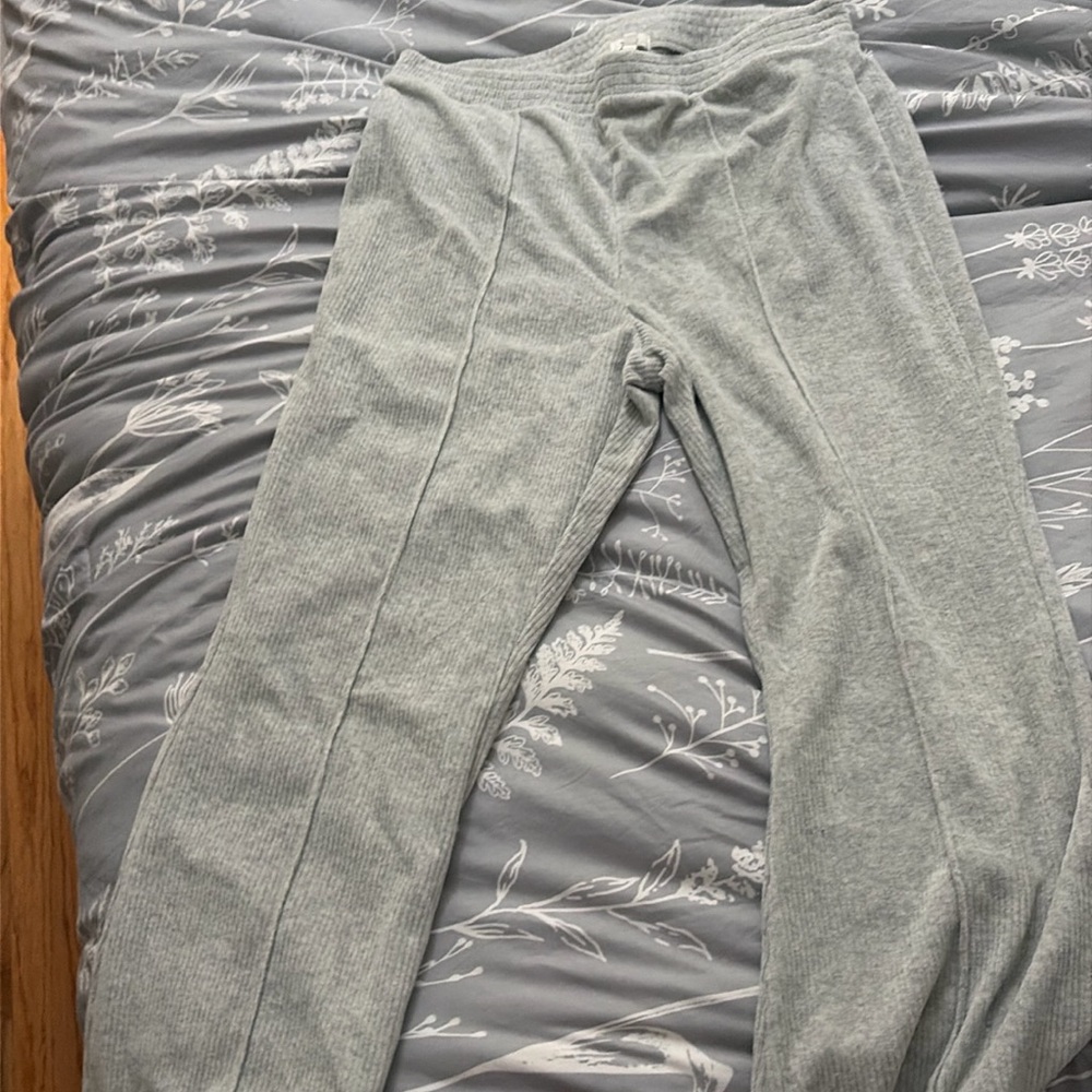 Aerie flare knit pants